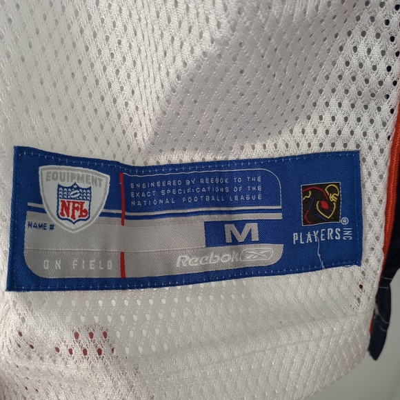 NFL Denver Broncos Al Wilson #56 Reebok White Jersey Men's Medium - Picture 7 of 7